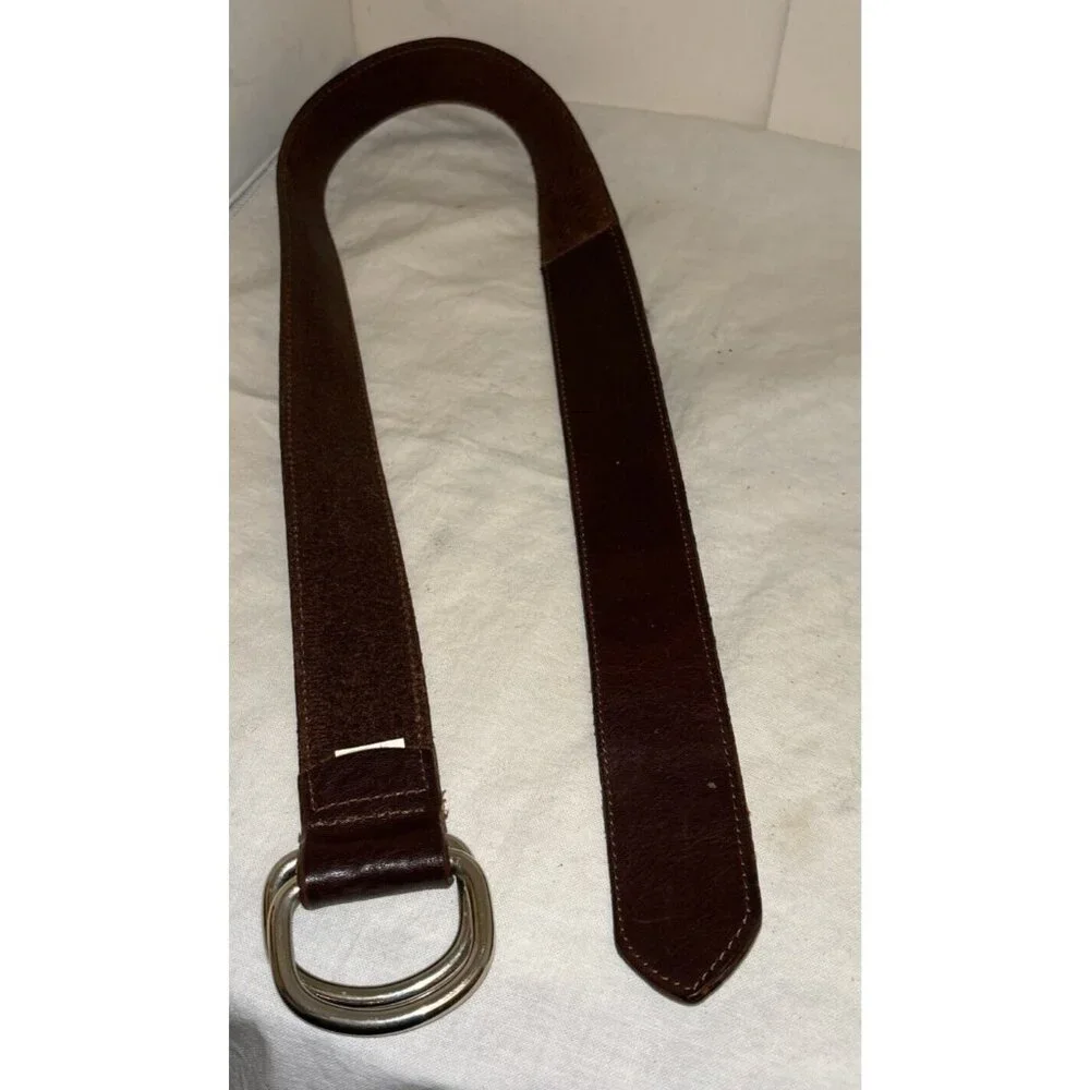 LIMITED‎ Brown Genuine Leather Belt - Made in Italy - Women's Size 30